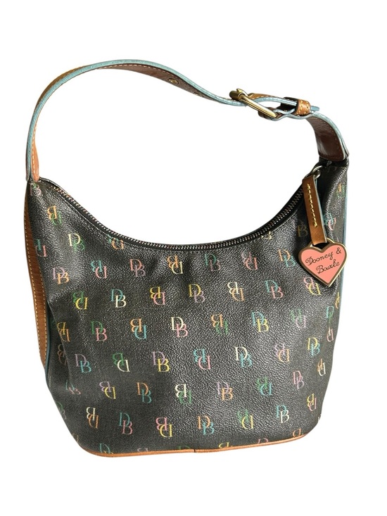 Dooney & Bourke Handbags - Y2K Dooney & Bourke Rainbow “It” Mini Hobo Bag Vintage 2000s Bling